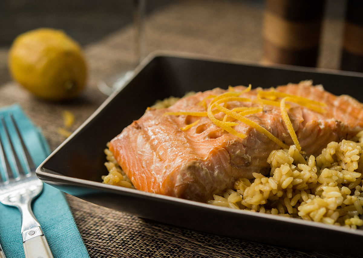 TERIYAKI SALMON
